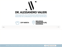 Tablet Screenshot of alessandrovalieri.it